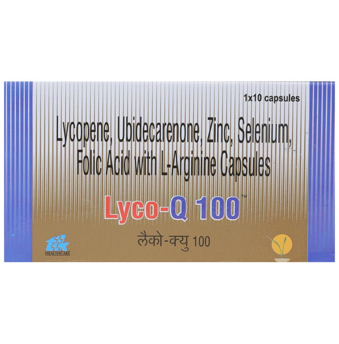 Lyco-Q 100 Capsule - Nibasu