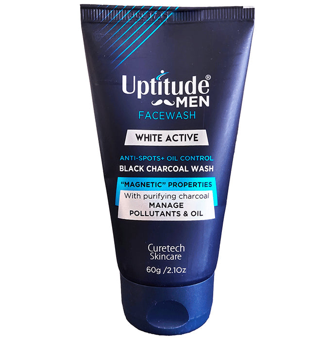 Uptitude Men White Active Face Wash - Nibasu
