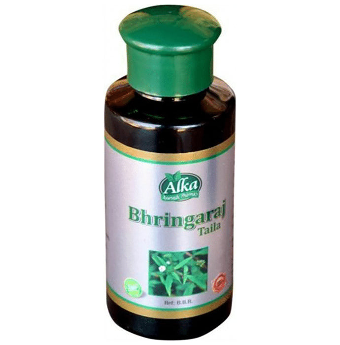 Alka Ayurvedic Pharmacy Bhringaraj Taila - Nibasu