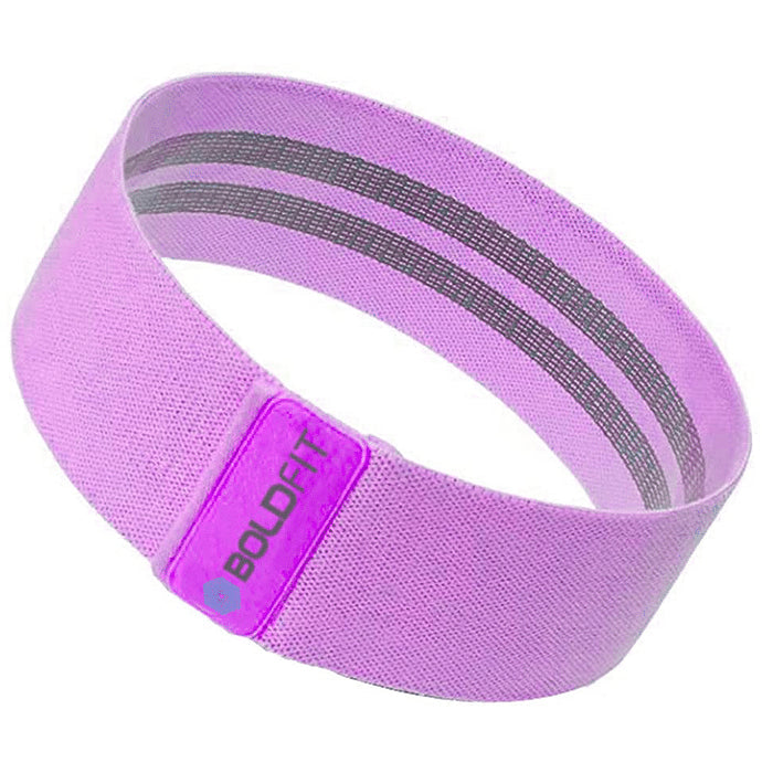 Boldfit Fabric Resistance Band Purple Heavy - Nibasu