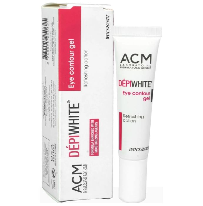 Depiwhite Eye Contour Gel | For Dark Circles, Puffiness & Under Eye Skin Tone - Nibasu