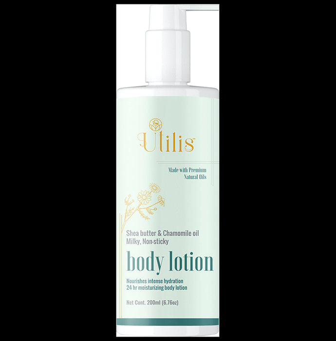 Utilis Shea Butter & Chammomile Oil Body Lotion - Nibasu