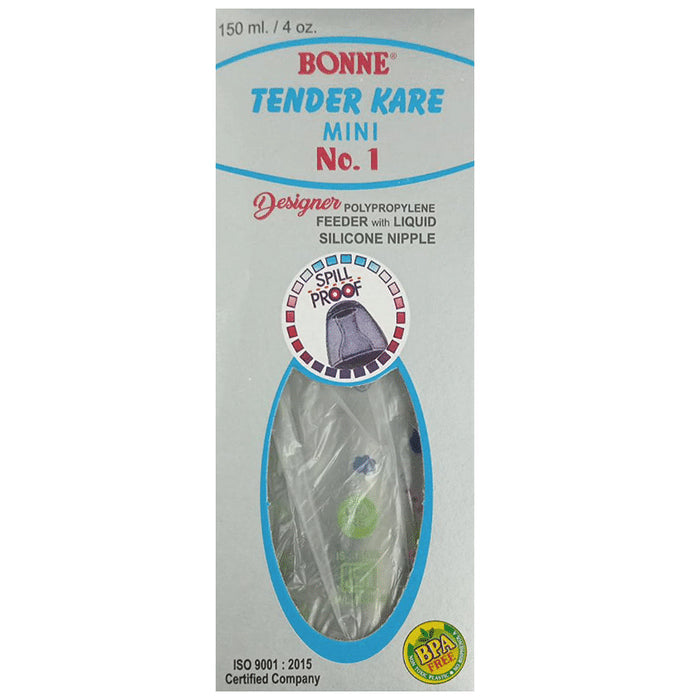 Bonne Tender Kare Mini No.1 Feeding Bottle - Nibasu