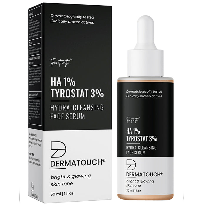 Dermatouch HA 1% Tyrostat 3% Hydra-Cleansing Face Serum - Nibasu