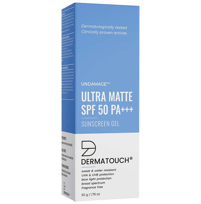Dermatouch Ultra Matte Sunscreen Gel SPF 50 PA+++ - Nibasu