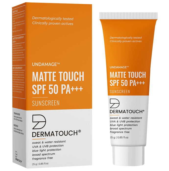 Dermatouch Undamage Matte Touch SPF 50 PA+++ Sunscreen - Nibasu