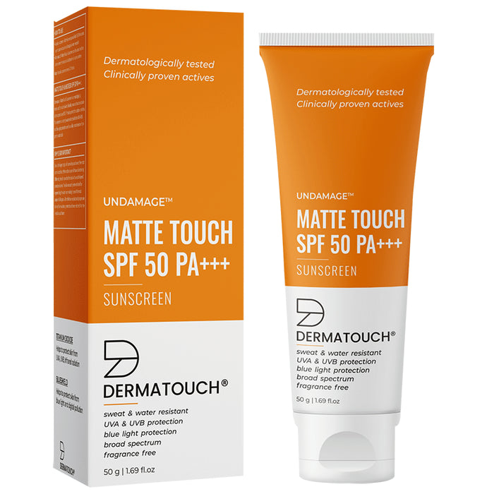 Dermatouch Undamage Matte Touch SPF 50 PA+++ Sunscreen - Nibasu