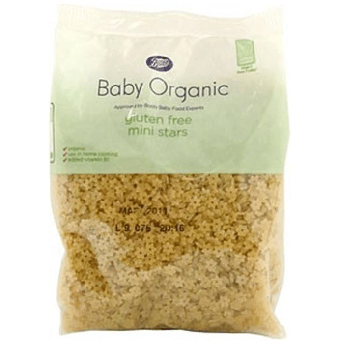 Boots Baby Organic Gluten Free Mini Stars - Nibasu