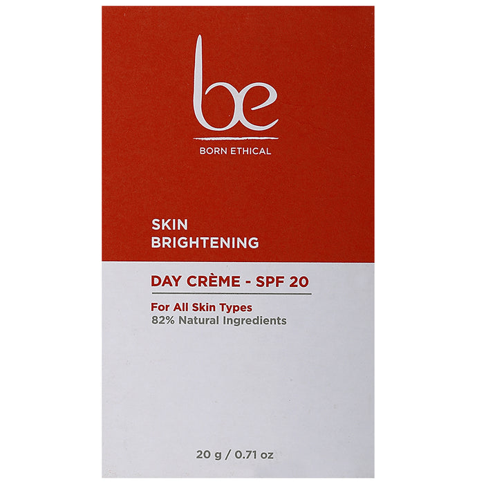 Born Ethical Skin Brightening Day Creme - SPF 20 - Nibasu