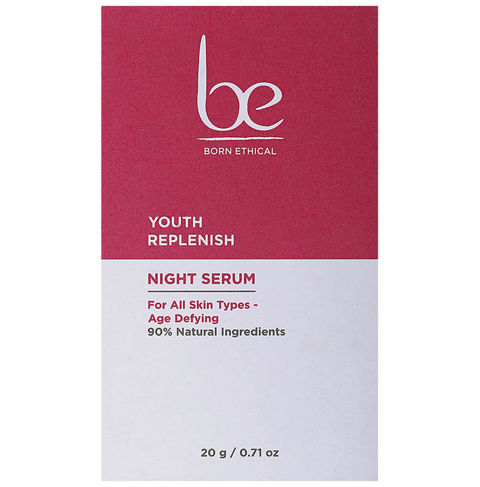 Born Ethical Youth Replenish Night Serum - Nibasu