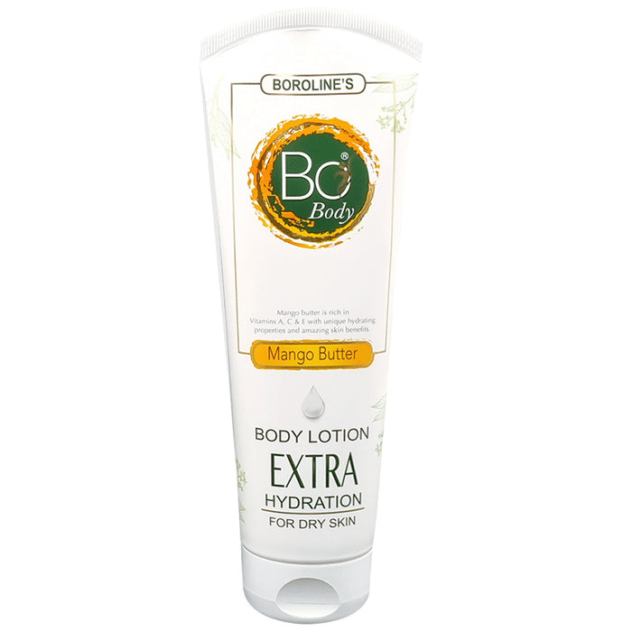 Boroline BO Extra Hydration Body Lotion for Dry Skin with Mango Butter - Nibasu