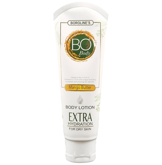 Boroline BO Extra Hydration Body Lotion for Dry Skin with Mango Butter - Nibasu