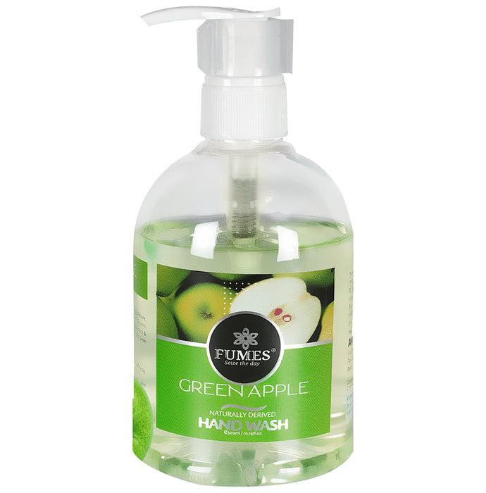 Fumes Green Apple Naturally Derived Hand Wash - Nibasu