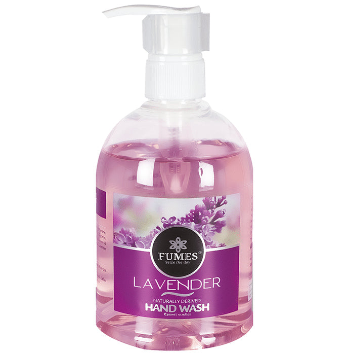 Fumes Lavender Naturally Derived Hand Wash - Nibasu
