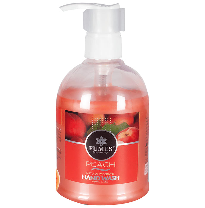 Fumes Peach Naturally Derived Hand Wash - Nibasu