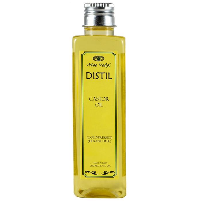 Aloe Veda Cold Pressed Castor Oil - Nibasu