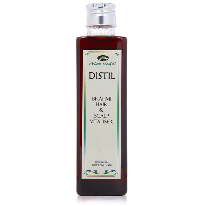 Aloe Veda Distil Brahmi Hair and Scalp Vitalizer - Nibasu