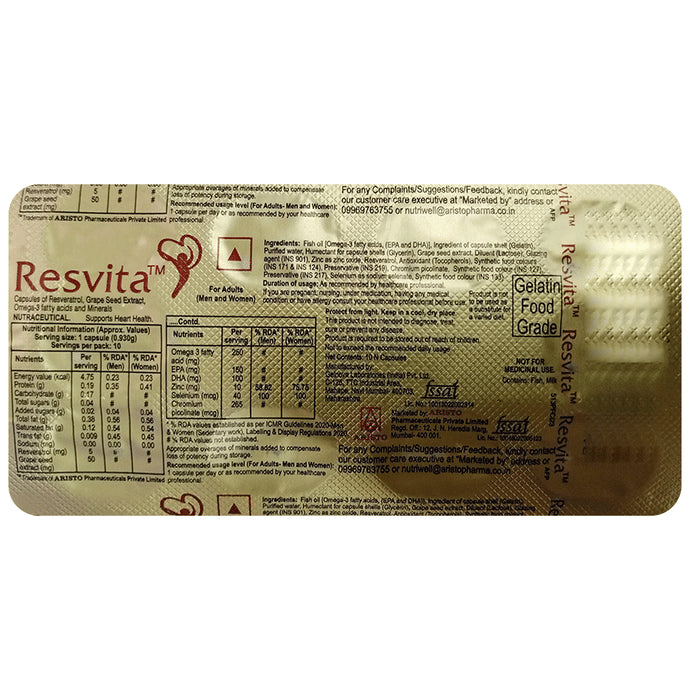 Resvita Capsule - Nibasu
