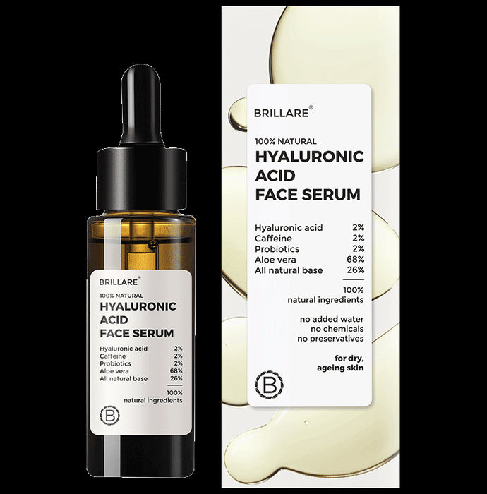 Brillare Hyaluronic Acid Face Serum - Nibasu