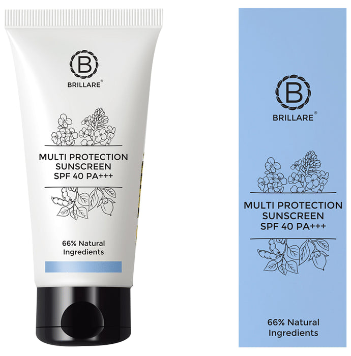 Brillare Multi Protection Sunscreen SPF 40 PA+++ - Nibasu
