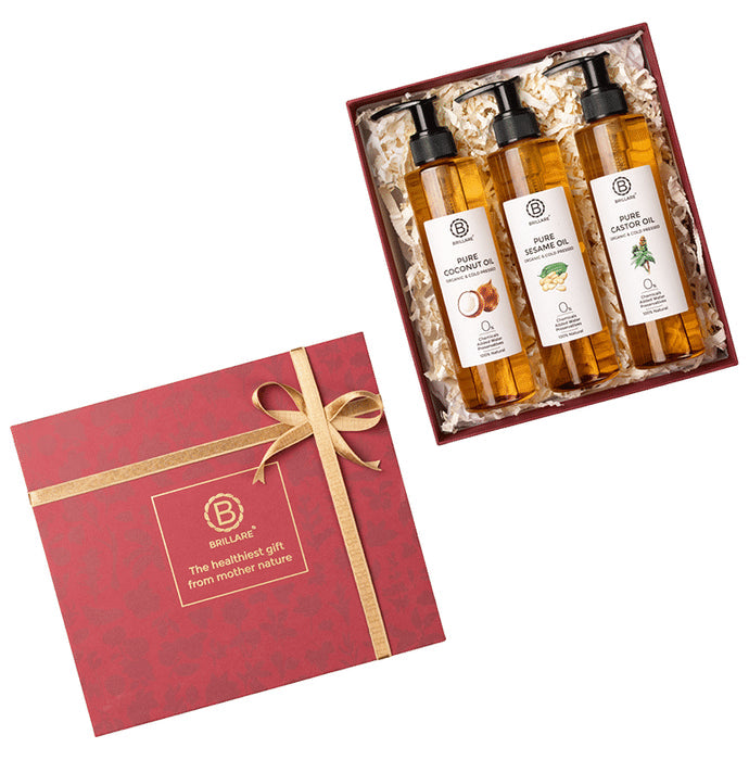 Brillare Nature's Bliss Hair Care Gift Box - Nibasu