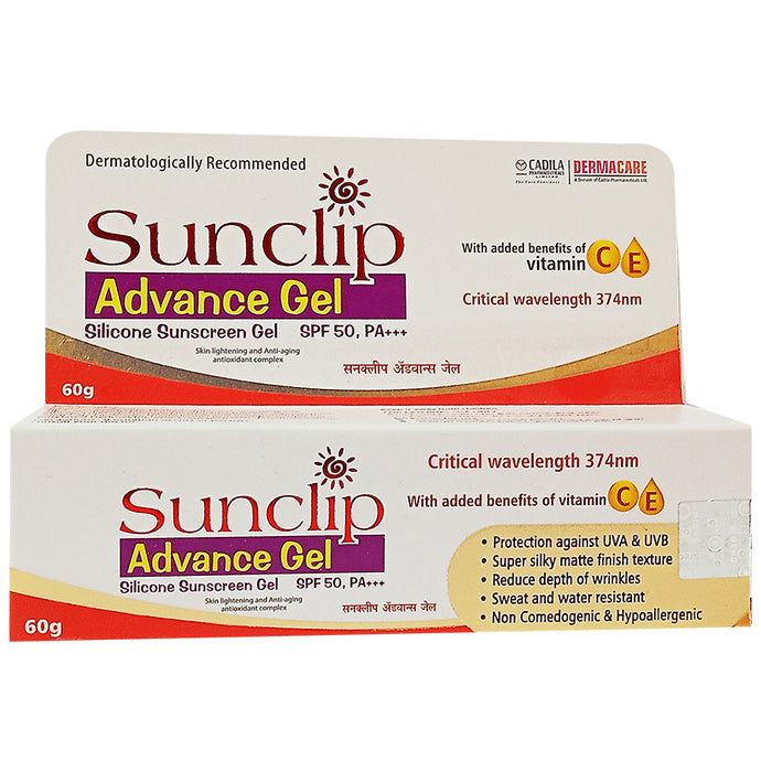 Sunclip Advance Silicone Sunscreen Gel SPF 50 PA+++ - Nibasu