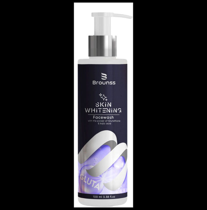 Brounss Skin Whitening Face Wash (100ml Each) - Nibasu