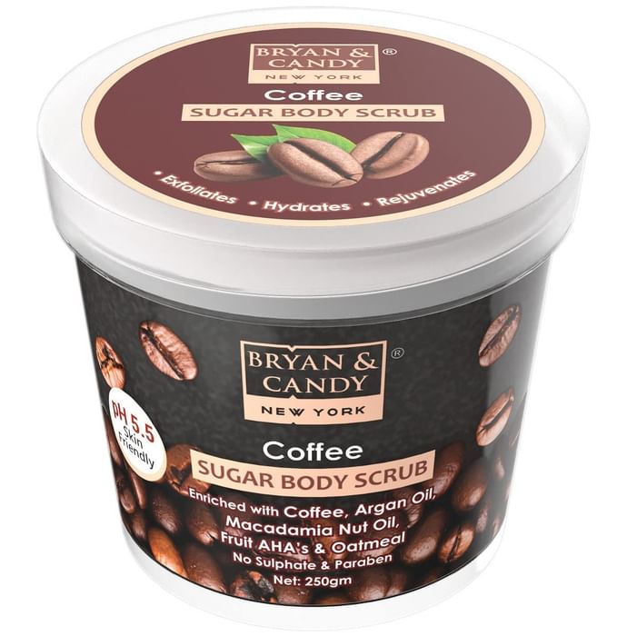 Bryan & Candy Sugar Body Scrub Coffee - Nibasu