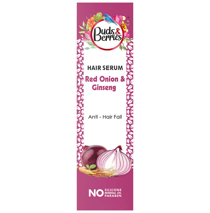 Buds & Berries Anti-Hairfall Hair Serum - Nibasu
