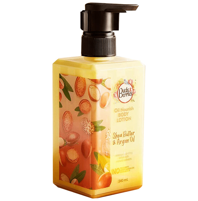 Buds & Berries Oil Nourish Body Lotion Shea Butter & Vitamin E - Nibasu