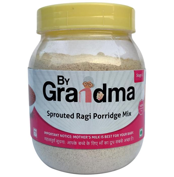 ByGrandma Porridge Mix Stage 1 Sprouted Ragi - Nibasu