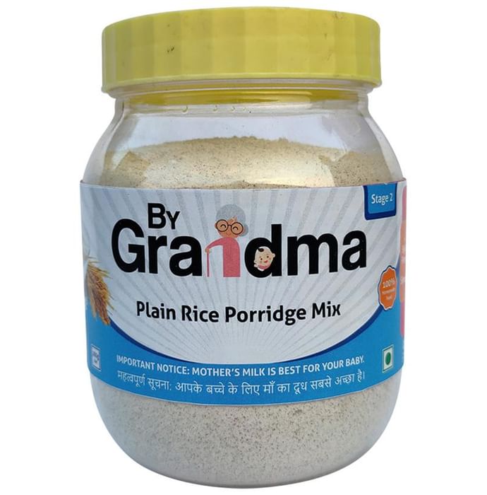 ByGrandma Porridge Mix Stage 2 Plain Rice - Nibasu