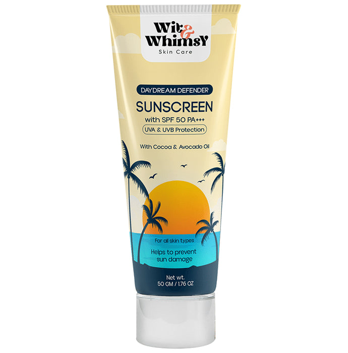 Wit and Whimsy Daydream Defender Sunscreen SPF 50 PA+++ - Nibasu