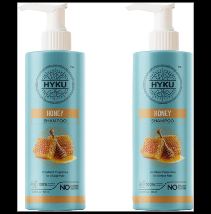 Hyku Honey Shampoo (100ml Each) - Nibasu