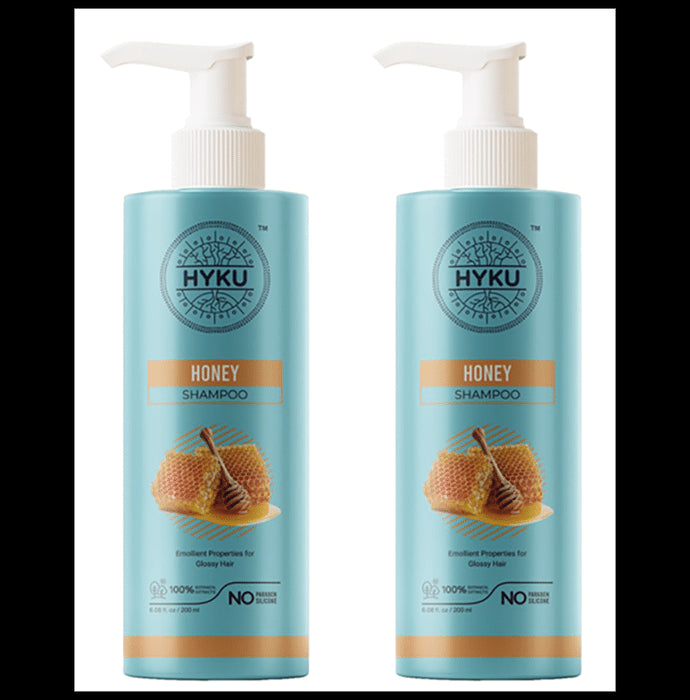 Hyku Honey Shampoo (200ml Each) - Nibasu