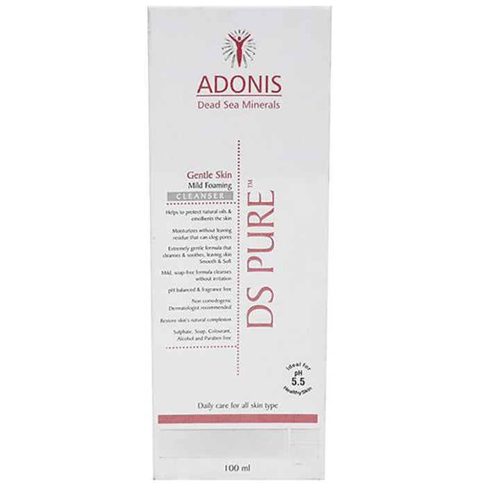 DS Pure Mild Foaming Cleanser | pH 5.5 for All Skin Types | Paraben-Free - Nibasu