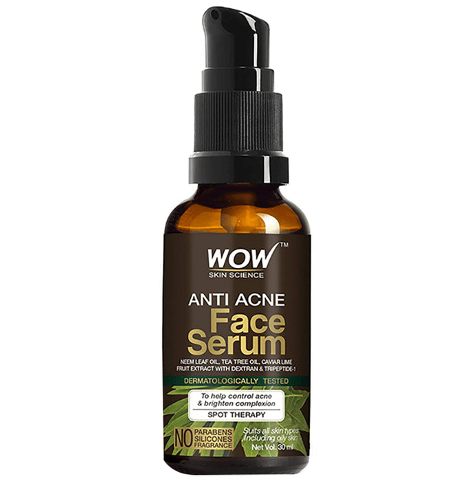 WOW Skin Science Anti Acne Face Serum - Nibasu