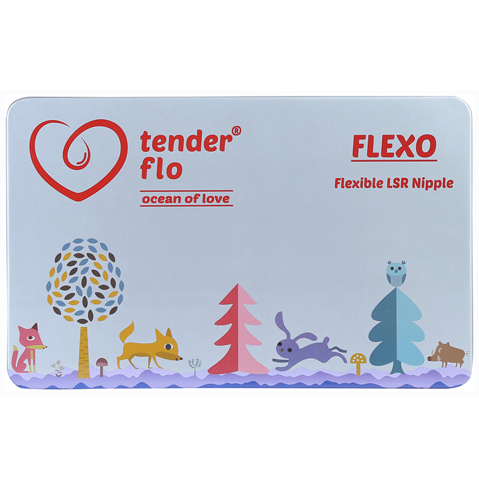 Tender flo Flexo Peristaltic Silicon Flexible Nipple - Nibasu