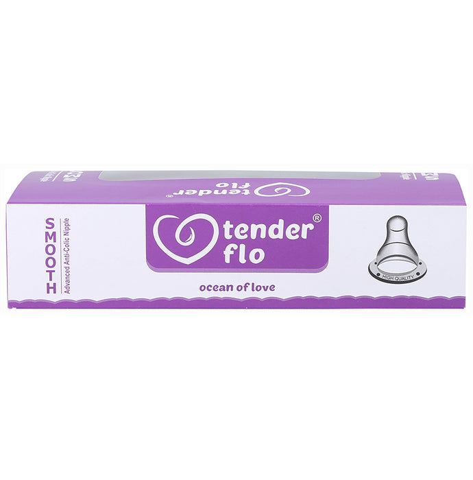 Tender flo Smooth Advanced Anti-Colic Nipple - Nibasu