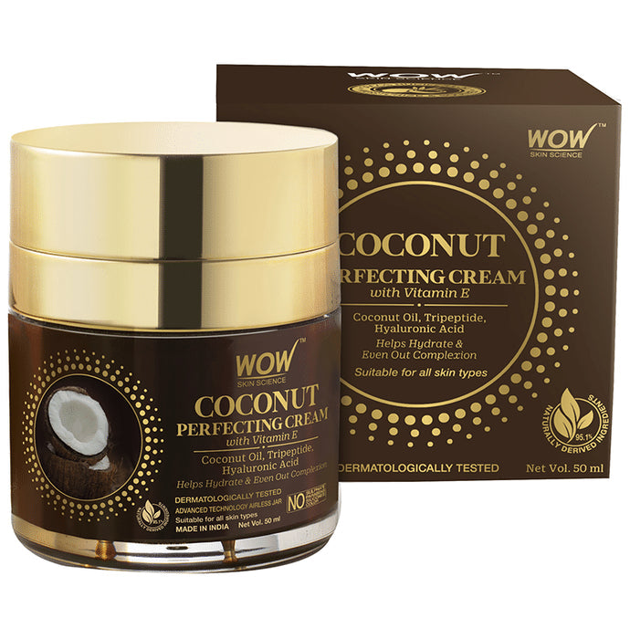 WOW Skin Science Coconut Perfecting Cream - Nibasu
