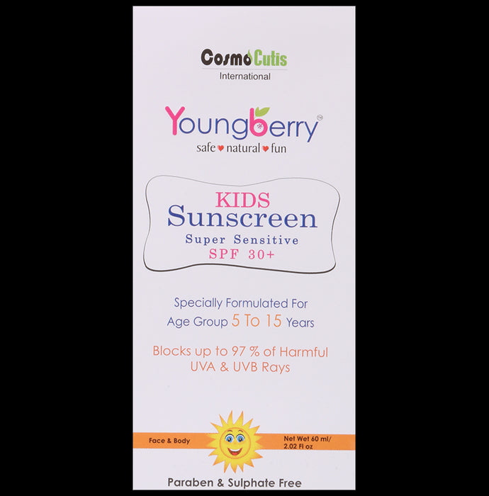 Youngberry Kids Sunscreen Cream - Nibasu