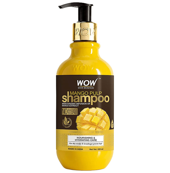 WOW Skin Science Mango Pulp Shampoo - Nibasu
