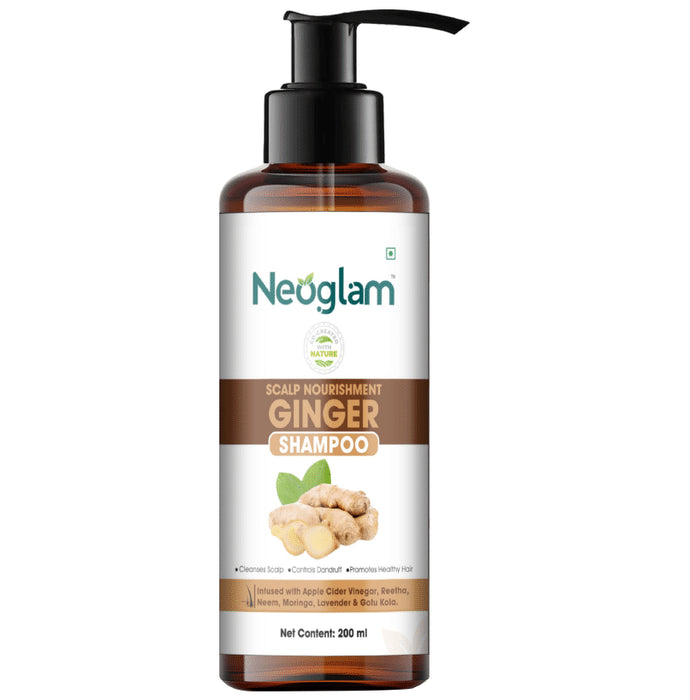 Neoglam Scalp Nourishing Ginger Shampoo - Nibasu