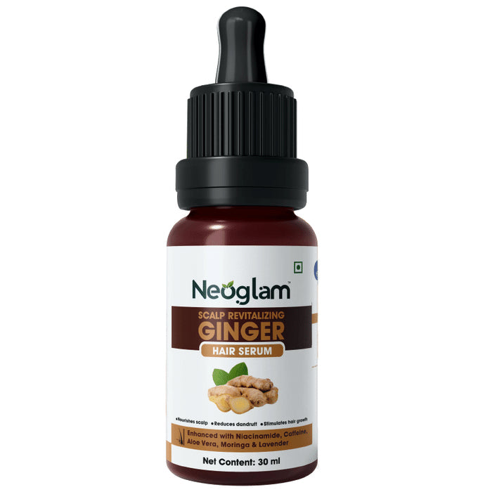Neoglam Scalp Revitalizing Ginger Hair Serum - Nibasu
