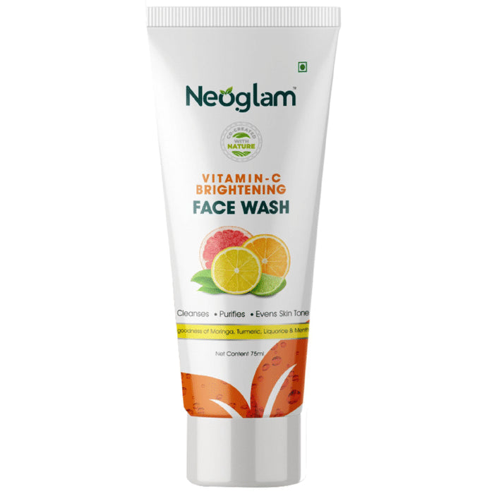 Neoglam Vitamin C Brightening Face Wash - Nibasu