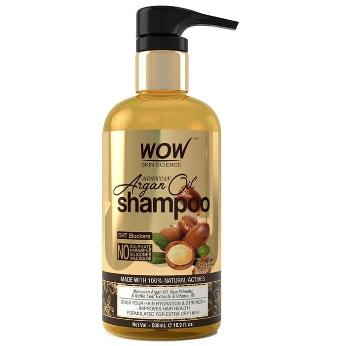 WOW Skin Science Moroccan Argan Oil Shampoo - Nibasu