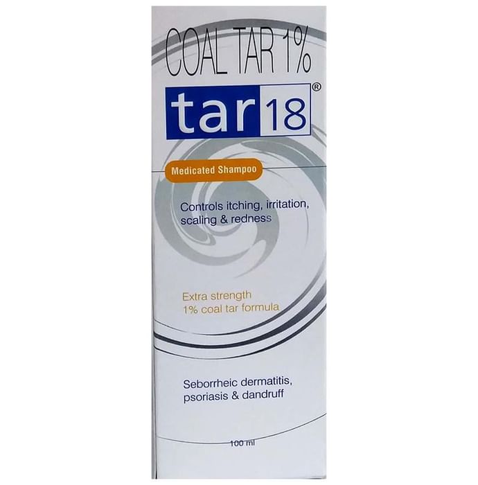 Tar 18 Medicated Shampoo with 1% Coal Tar - Nibasu