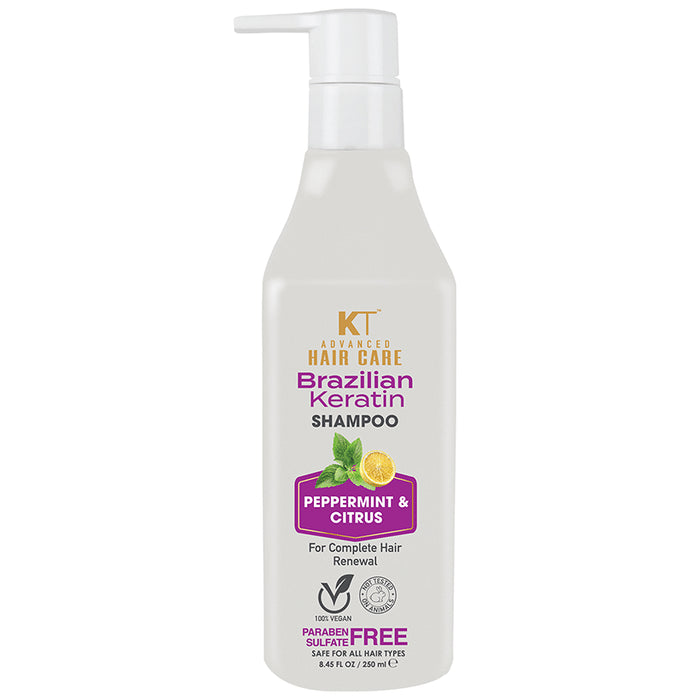 KT Advanced Hair Care Brazilian Keratin Shampoo - Nibasu