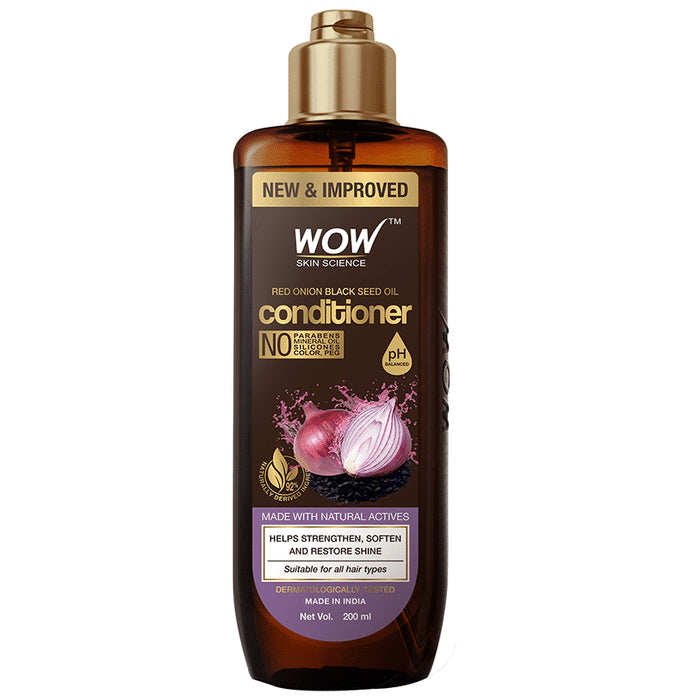 WOW Skin Science Red Onion Black Seed Oil Conditioner - Nibasu