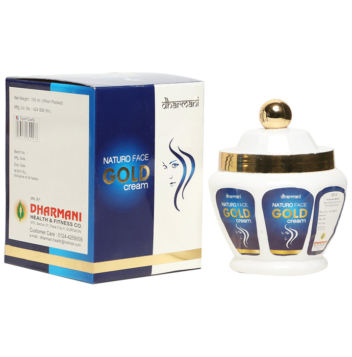 Dharmani Naturo Face Gold Cream - Nibasu